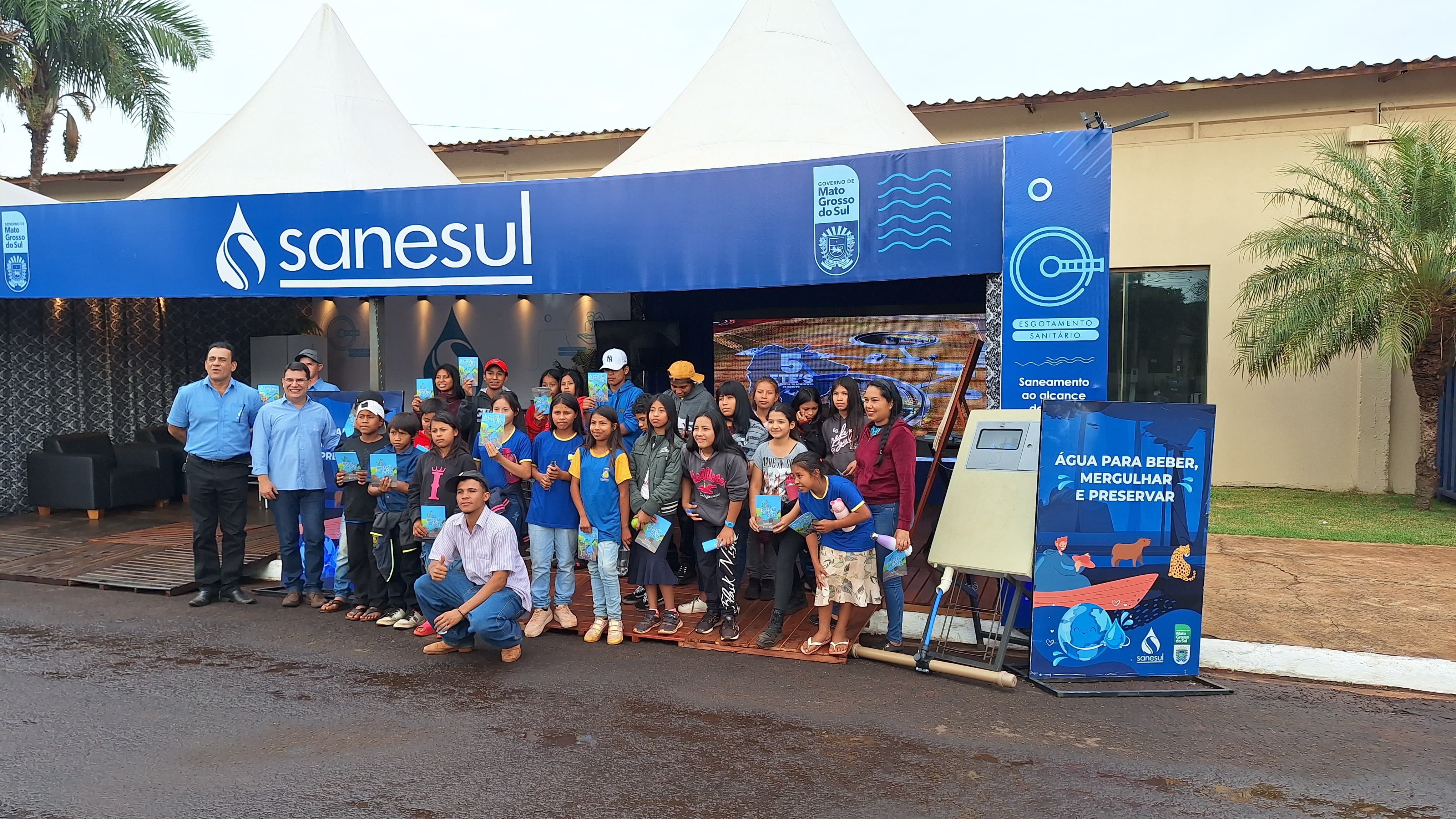 Sanesul promoveu Educação Ambiental durante a 58ª Expoagro em Dourados                                                                                                                                                                                                                                                                                                                                                                                                                                              