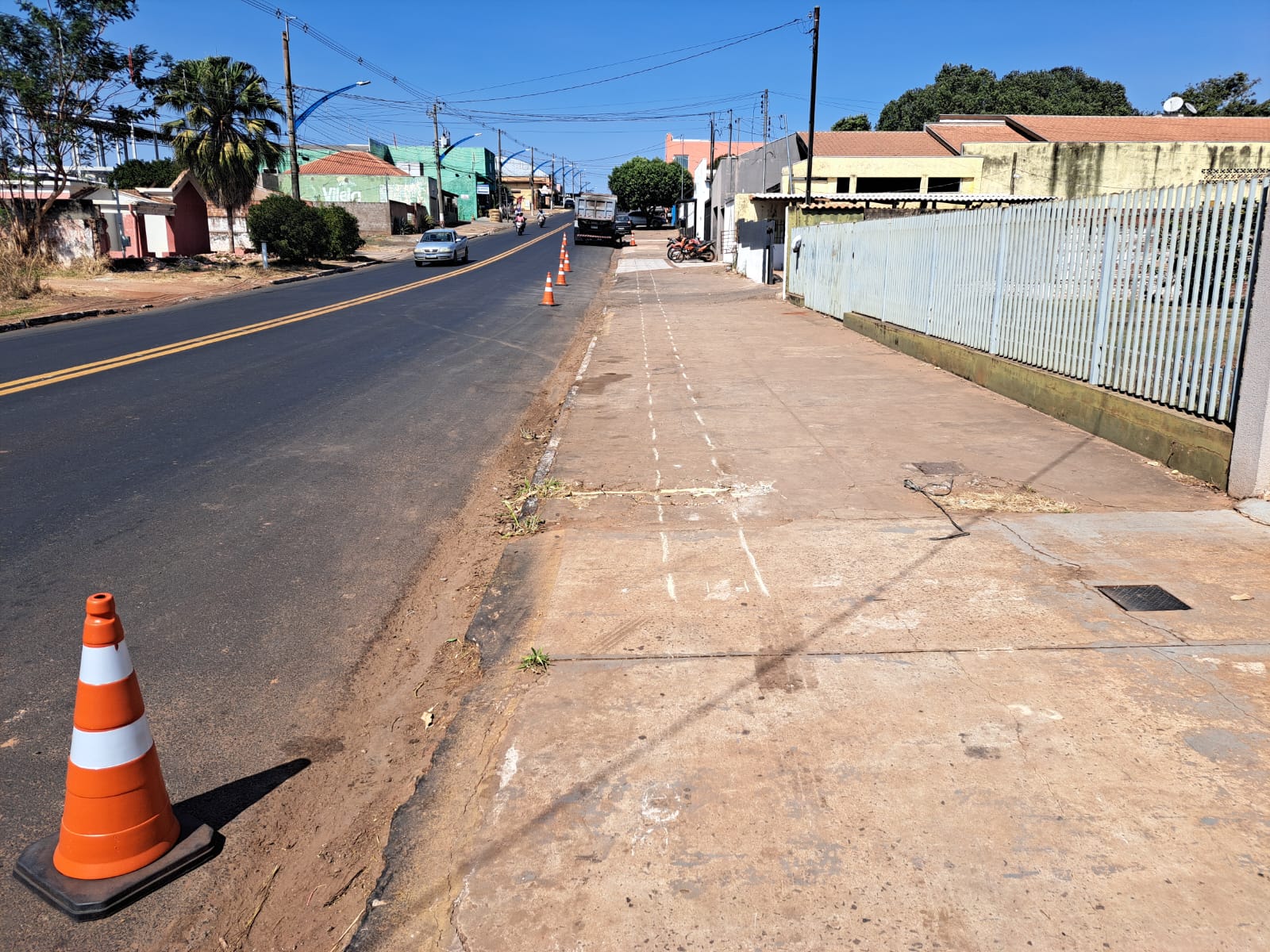 Sanesul inicia obras de padronização na Rua Pedro Celestino (BR-060) em Camapuã                                                                                                                                                                                                                                                                                                                                                                                                                                     