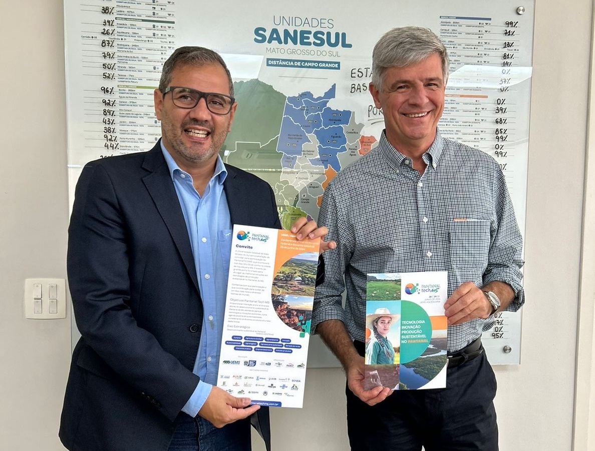 Sanesul confirma presença no “Pantanal Tech MS” que ocorrerá no município de Aquidauana                                                                                                                                                                                                                                                                                                                                                                                                                             