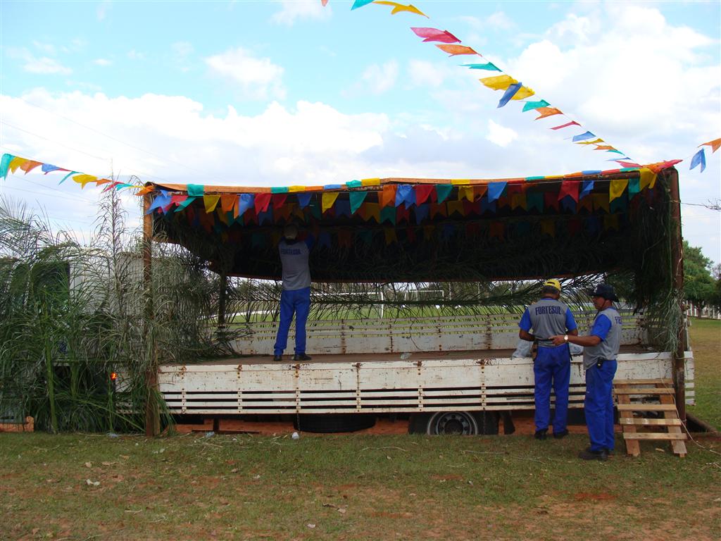 Preparativos para a Festa