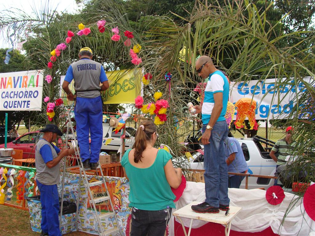 Preparativos para a Festa