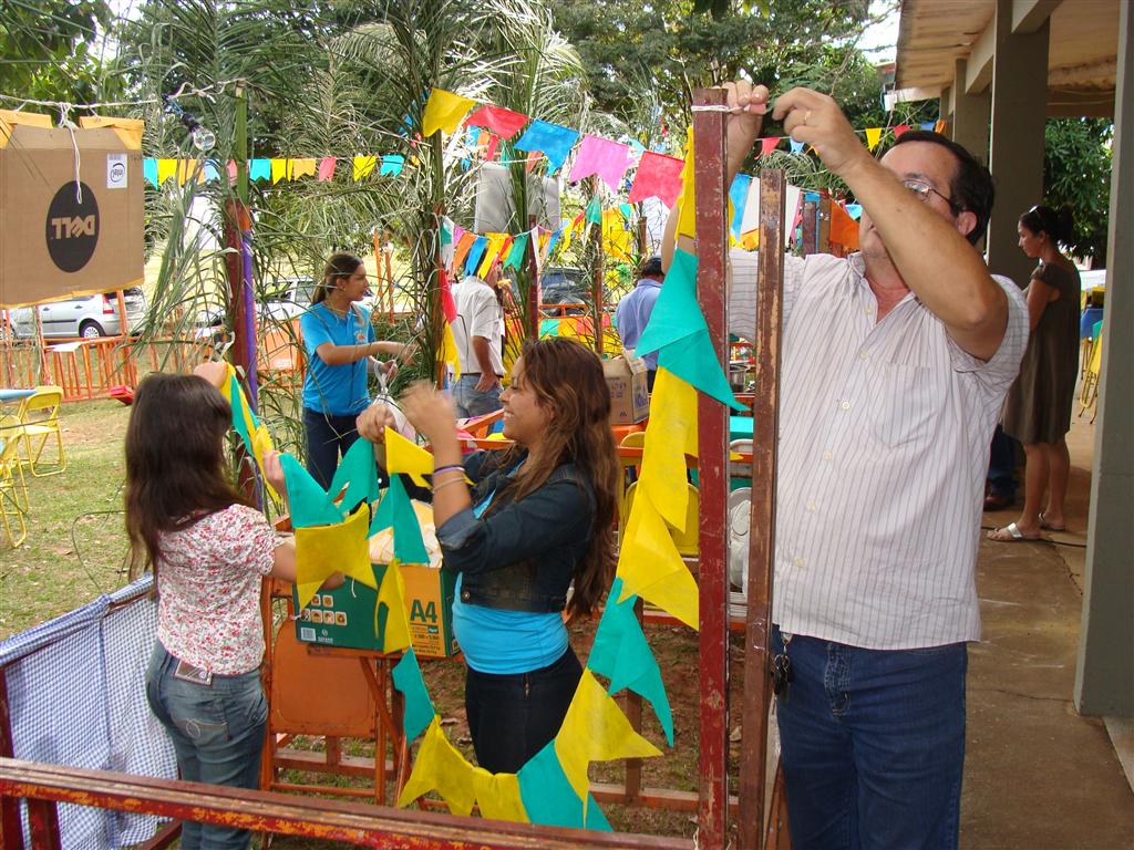 Preparativos para a Festa