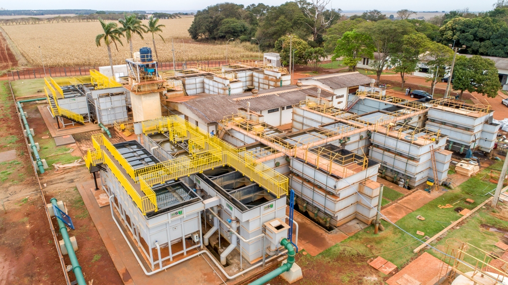 Estação tratamento água